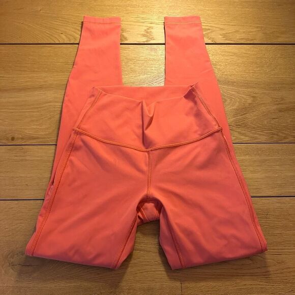 Lululemon wunder under orange leggings 4 - Picture 1 of 7